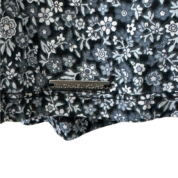 229. Michael Kors Floral Bell Sleeve Top - Picture 6 of 6